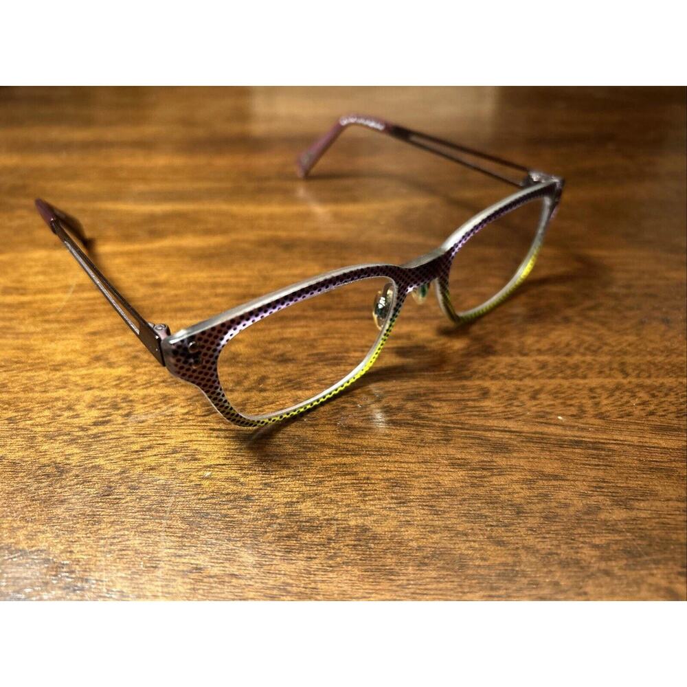 Kliik Denmark 517 GRY/BUR/MULT 49/19 140 Full Rim Metal Eyeglass Frames Only